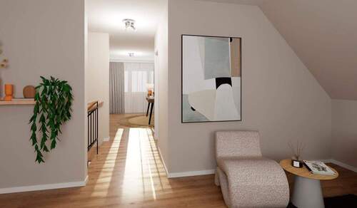 Behaglichkeit im Dachgeschoss - 