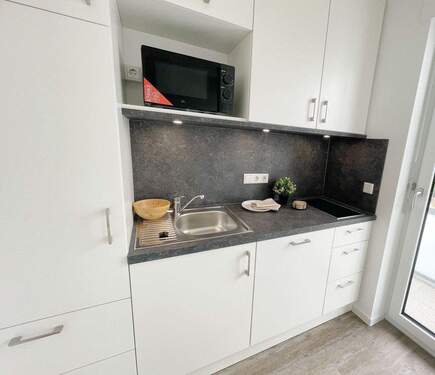Küche.jpg - Etagenwohnung mit 26,00 m² in Augsburg zur Miete