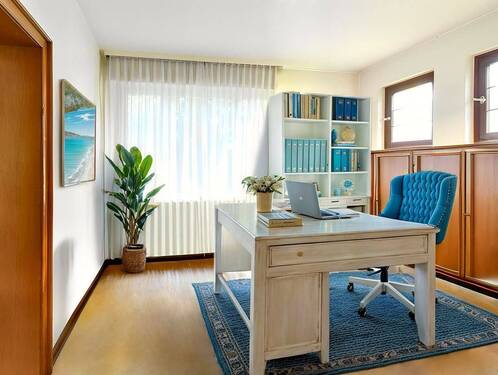 Büro Erdgeschoss illustriert - 