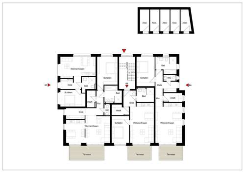 Erdgeschoss - Etagenwohnung mit 87,00 m² in Altenberge zum Kaufen