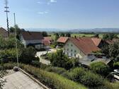 Ausblick vom Balkon im 1. OG - Das Allgäu vor den Augen - Großzügiges Zweifamilienhaus mit tollem Panoramablick