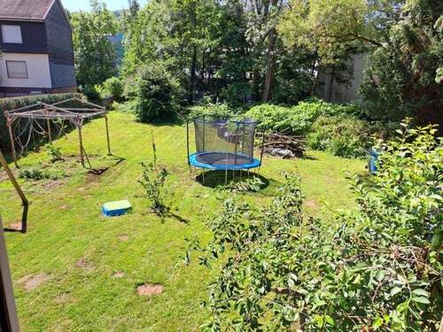 Blick von oben in den Garten - 