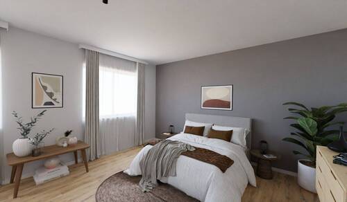 Großes und helles Schlafzimmer - 