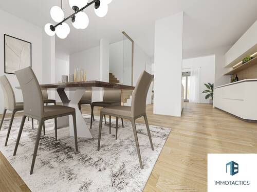 Essbereich gestaged - Doppelhaushälfte mit 301,00 m&sup2; in Bingen am Rhein zum Kaufen