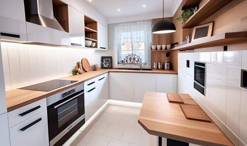 Küche umdekoriert - 5 Zimmer Reihenmittelhaus in Apolda