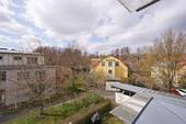 Blick von der Terrasse - 2 Zimmer Etagenwohnung in Dresden
