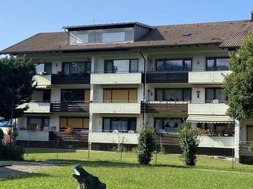 Blick von Süden - 3 Zimmer Etagenwohnung in Wertach