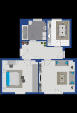 Raumaufteilung 2. OG - 