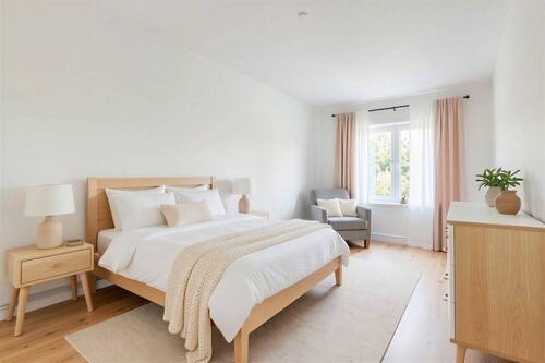 Einrichtungsbeispiel Schlafzimmer - 2 Zimmer Etagenwohnung in Oranienburg