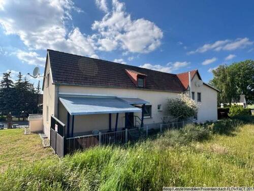 rückwärtige Ansicht - Einfamilienhaus zum Kaufen in Zeithain