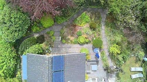 Blick auf den Wohnzimmer-Anbau - Einfamilienhaus mit 185,00 m² in Jagel zum Kaufen