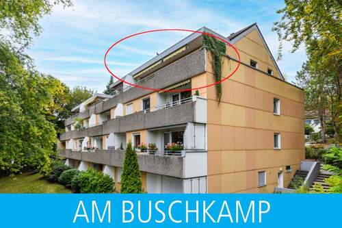 Titel - Licht, Weite & Struktur - Individuell geschnittene Dachgeschosswohnung mit toller Terrasse