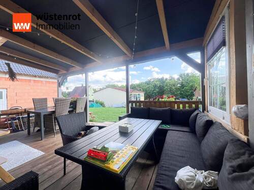überdachte Terrasse - 