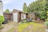 Garten mit Gartenhäusern - 