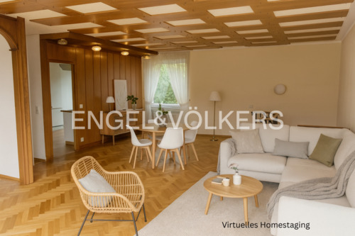 Wohn- und Esszimmer OG - 6 Zimmer Einfamilienhaus zum Kaufen in Erkrath