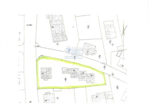 Lageplan - Attraktives Mehrfamilienhaus 6+3 Wohnungen