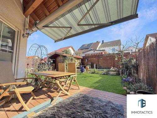 Terrasse - Zeitgemäßes Wohnen in einer gepflegten Doppelhaushälfte