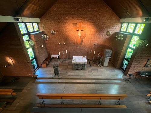Blick v. d. oberen Ebene - 