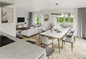 Visualisierung EG - 3 Zimmer Terrassenwohnung in Landshut