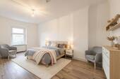 Einrichtungsbeispiel Schlafzimmer - 2 Zimmer Etagenwohnung in Oranienburg