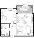 Grundriss Wohnung Nr 3 - 
