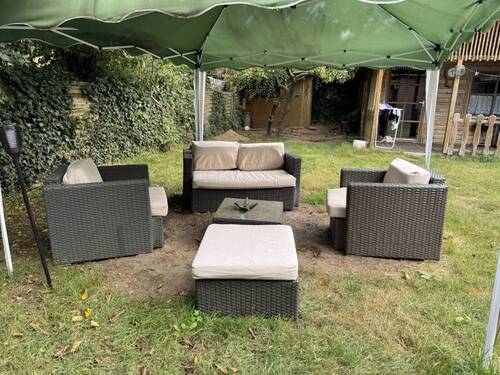Sitzbereich im Garten - 