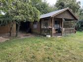 Garten mit Gartenhaus - 