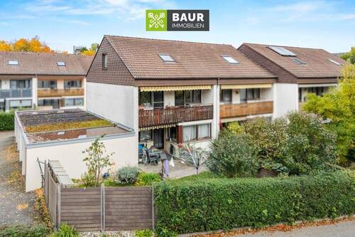 Luftbild - 4 Zimmer Reihenendhaus zum Kaufen in Weingarten