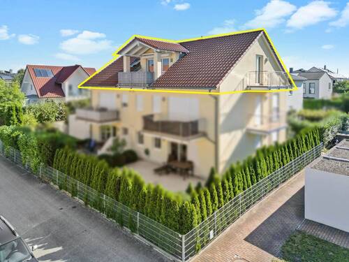 Lage im Haus - 4 Zimmer Etagenwohnung zum Kaufen in Gaimersheim