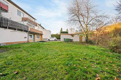 Gartenansicht - 1 Zimmer Mehrfamilienhaus, Wohnhaus in Schwetzingen