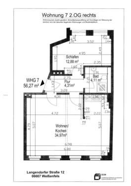 Weißenfels, Langendorfer 12_07.jpg - Langendorder Straße 12 - 2-Raum-Wohnung im 2.OG