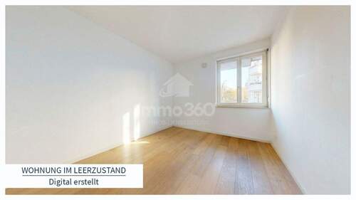 Wohnung im Leerzustand - 