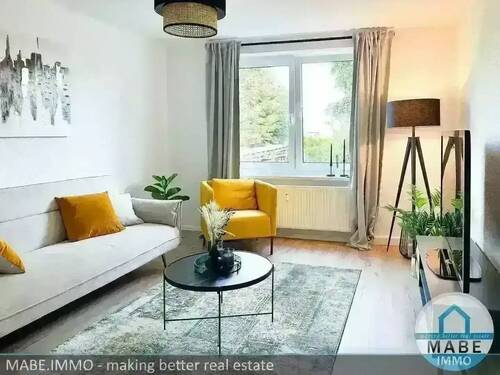 Wohnzimmer - Komfortables Wohnen im Erdgeschoss mit Gartenparadies