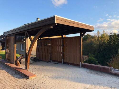Carport mit Wall-Box - 
