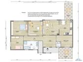 Grundriss mit Maße - 