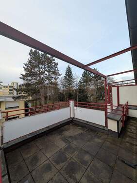 Balkon, Blick nach Nordwest - 