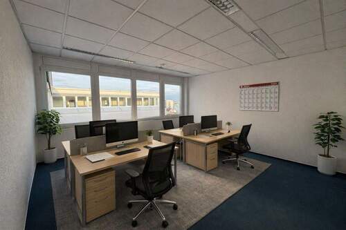 Ruhiger Arbeitsplatz - Büro mit 19,00 m&sup2; in Walldorf zur Miete