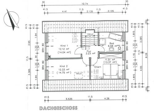 Dachgeschoss - 