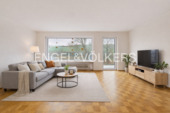 Virtuelles Homestaging - so könnte das Wohnzimmer aussehen - 