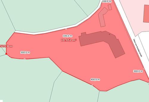 Grundstück Bayernatlas 1: 1000 - 