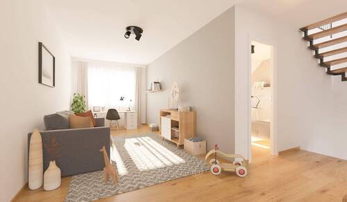 Komfortabler Arbeitsbereich im neuen Zuhause - Doppelhaushälfte mit 135,70 m&sup2; in Wülfrath zum Kaufen