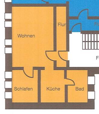WE 03_12.jpg - Neue Straße 3 - kleine Zweiraum-Singlewohnung