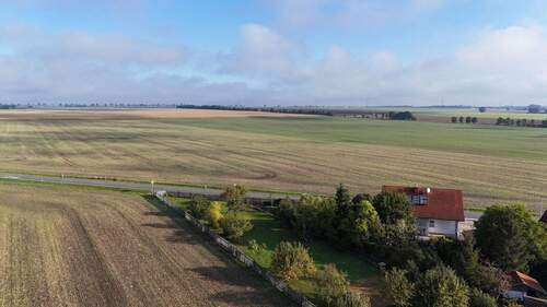 Luftbild - Einfamilienhaus mit 187,70 m² in Drei Gleichen zum Kaufen