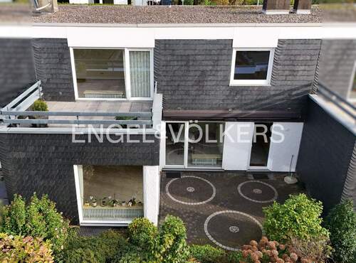 Rückansicht - 4 Zimmer Reihenmittelhaus zum Kaufen in Haan