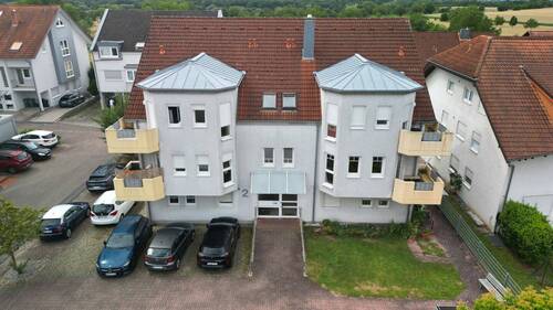 Ansicht Haus - 2 Zimmer Etagenwohnung in Malsch