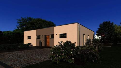 Ansicht Eingang - Bungalow mit 149,00 m² in Zweibrücken zum Kaufen