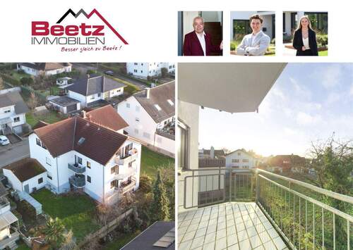 Beetz Immobilien - Großzügige 3 Zimmer Wohnung mit Weitblick
