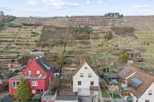 Drohnenaufnahme - Einfamilienhaus zum Kaufen in Besigheim