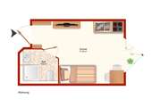Grundriss - Etagenwohnung mit 47,00 m² in Rödental zum Kaufen