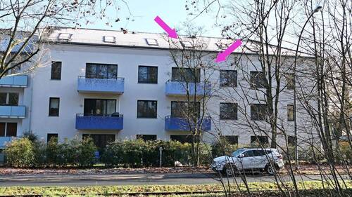 Gebäude mit Wohnung - Hochwertige Wohnung und vielseitig nutzbares Dach-Atelier